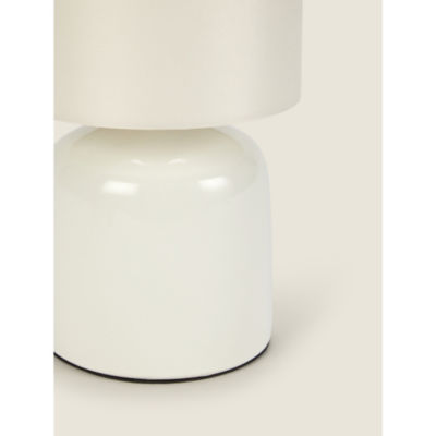 George Home cream table lamp, UK version