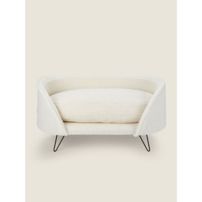George Home cream pet sofa bed for small pets, UK version