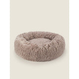 George Home Natural Donut Sherpa Pet Bed Medium, UK version