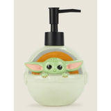 ASDA George Home The Mandalorian Grogu Shaped Dispenser Green Earthenware 10.5x10.1x16cm- Buy online at McGrocer