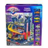 Dynaforce Tower Garage playset with die-cast cars (British brand)