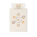 ASDA George Home Banks Bear Toddler Duvet Set with Pillowcase 120 x 150cm- Buy online at McGrocer