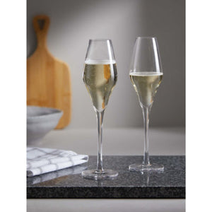 Clear Prosecco Drinking Glass with 0.2 Litre Capacity