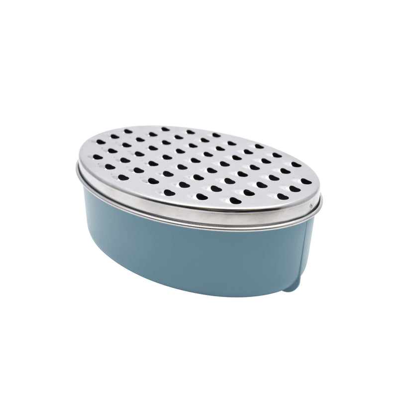 George Home oval stainless steel grater 17x12x7cm, UK version