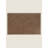 George Home Natural Chenille Bath Mat 50cm x 80cm, UK version