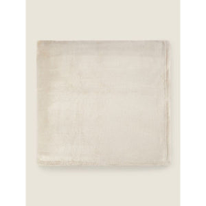 George Home Natural Plain Blanket 220 x 200 cm