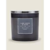 George Home Dark Amber & Suede XL candle, UK version