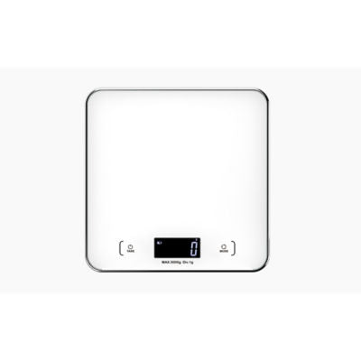 George Home white and chrome digital scale 20.7x20.7 cm, UK version