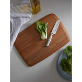 Brown Gino D'Acampo wood chopping board 43x30cm, UK version