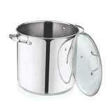 ASDA George Home Stainless Steel Stock Pot 15L- Buy online at McGrocer