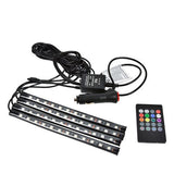 ASDA interior car lights LED 8 colours music modes - British product