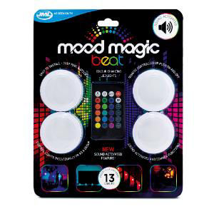 JML Mood Magic Beat LED lights sound-reactive (British brand)