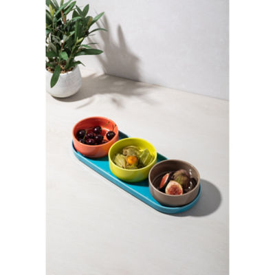 Jamie Oliver turquoise platter 39cm (British brand)