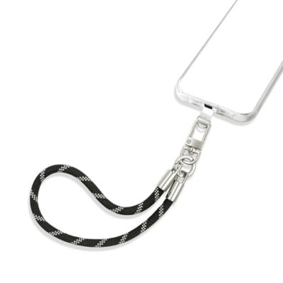 Groov-e black and grey wrist lanyard for smartphone, UK version