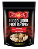 Fuelsell wood wool firelighter, imported from the UK