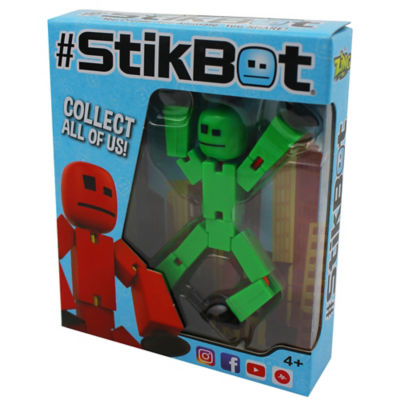 StikBot Singles poseable figurine style may vary (British brand)