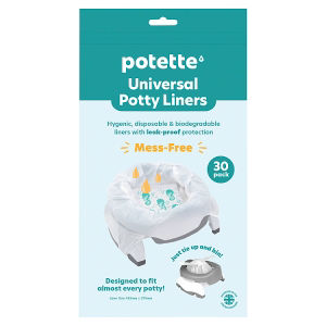 Potette Disposable Liners 30 Pack 15+ Months, imported from the UK