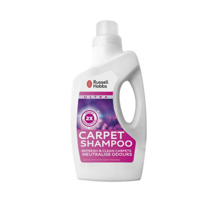 Russell Hobbs Double Concentrate Carpet Shampoo, imported from the UK