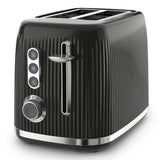 Breville Bold Black 2-slice toaster with chrome accents (British brand)