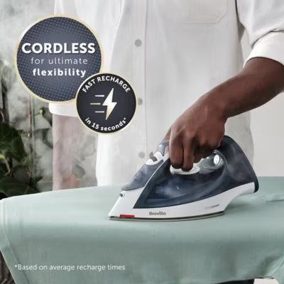 Breville Turbo Charge cordless iron 2600W - British product