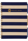 Nuco A4 lined project book with nautical theme, imported from the UK