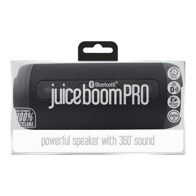 Juice Boom Pro ECO Black wireless speaker (British brand)