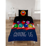 Among Us space single duvet set - British product