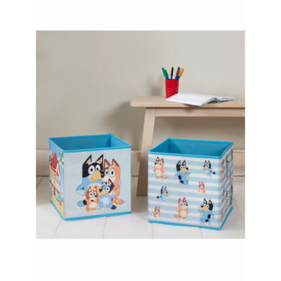 Bluey storage cubes 2 pack 30cm, imported from the UK