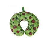 Minecraft travel pillow with Creeper and TNT design, 37x29cm, imported from the UK