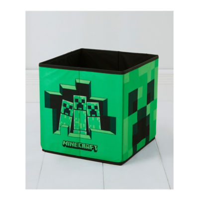Minecraft 2 Pack Storage Cubes with Creeper and TNT designs - British product