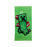 Minecraft Creeper towel 70x140cm 100% cotton (British brand)