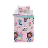 Gabby's Dollhouse reversible toddler duvet set, imported from the UK