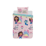 Gabby's Dollhouse reversible duvet set for toddlers, imported from the UK
