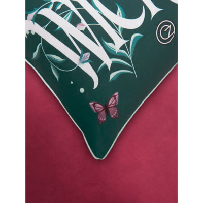 Wicked Elphaba cushion 45x45cm with hat design (British brand)