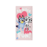 Bluey Hearts towel 70x140cm (British brand)