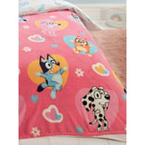 ASDA Bluey Hearts Fleece Blanket 100 x 150cm- Buy online at McGrocer