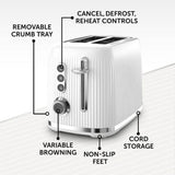 Breville bold toaster white - British product