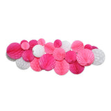 MAD pink honeycomb arch kit for parties - British product