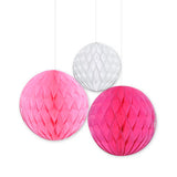 MAD pink honeycombs set of 3 - British product