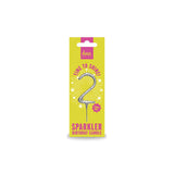 ASDA MAD Party Silver Number Sparklers 2- Buy online at McGrocer