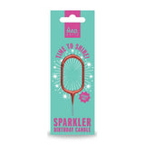MAD Party Rose Gold Number Sparklers 0