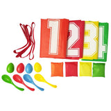 Hapello sports day kit sack race egg spoon - British product