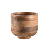 ASDA George Home Brown Wooden Plant Pot 18x18x16cm- Buy online at McGrocer