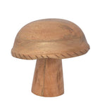 George Home wooden mushroom ornament 19x10x10cm, imported from the UK