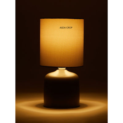 George Home dark grey table lamp, UK version