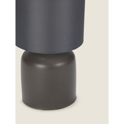 George Home dark grey table lamp, UK version