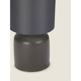 George Home dark grey table lamp, UK version