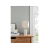 ASDA George Home Natural Fluted Table Lamp- Buy online at McGrocer