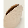George Home natural fossil ceramic vase 22cm, UK version