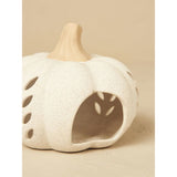 At Home with Stacey Solomon white giant pumpkin tealight holder, UK version